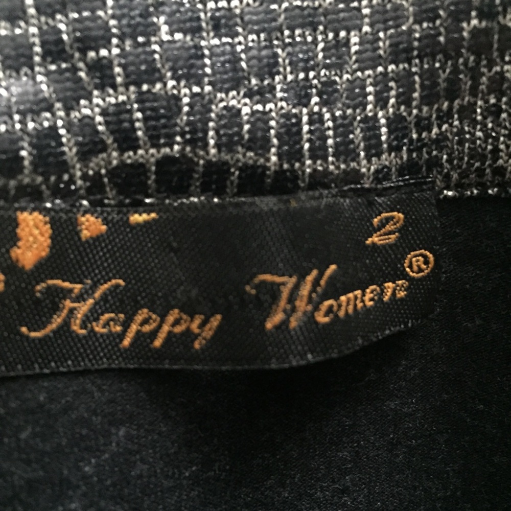 Vintage Happy Women 80’s Embellished Sweater Dress - Picture 6 of 7
